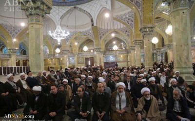 Secretary-General of AhlulBayt (a.s.) World Assembly attends at funeral c ( (5).jpg
